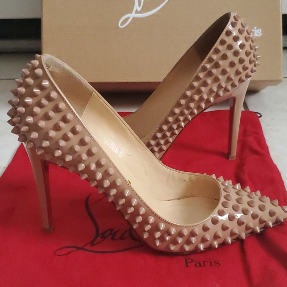 Christian Louboutin Pigalle Spikes - Picture 5 of 6